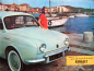 Preview: Renault Dauphine Modellprogramm 1958 Automobilprospekt (10118)